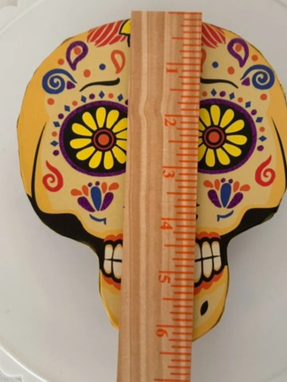 Dia de los Muertos Cardboard Skull Box NEW